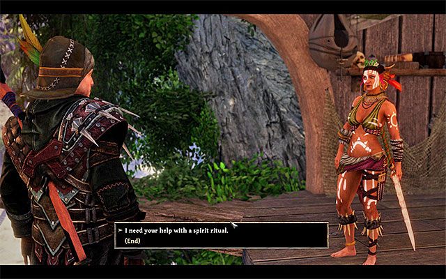 Powróć do Chani po wykonaniu dwóch zadań w Zakazanej Dolinie - Recruit Chani (Zrekrutowanie Chani) | Główne zadania - Kila | Risen 3 - Risen 3: Władcy Tytanów - poradnik do gry