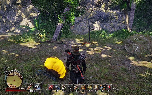 Odszukaj znak X - Captn Finchs Treasure (Skarb kapitana Fincha) | Poboczne zadania - Kila - Risen 3: Władcy Tytanów - poradnik do gry