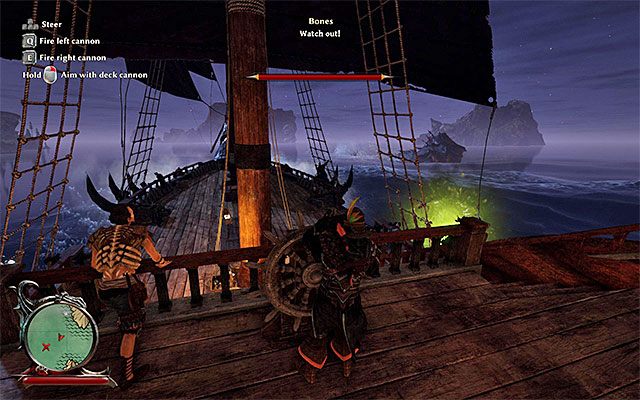 Unikaj zielonych pocisków - Gigantic Threat (Gigantyczne zagrożenie) | Pozostałe zadania | Risen 3 - Risen 3: Władcy Tytanów - poradnik do gry