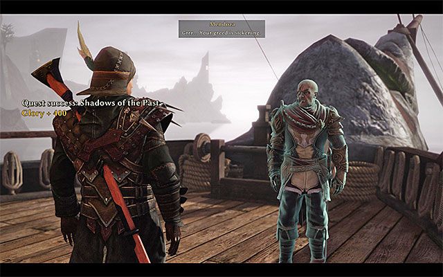 Zakończ quest dzięki rozmowie z Mendozą - Shadows of the Past (Cienie przeszłości) | Zadania załogi (Crew) | Risen 3 - Risen 3: Władcy Tytanów - poradnik do gry