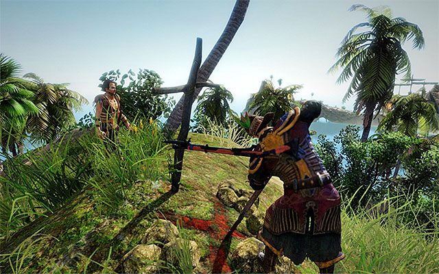 Dotrzyj do nagrobka na wzgórzu i wykop skrzynię - Kila | Legendarne przedmioty | Risen 3 Władcy Tytanów - Risen 3: Władcy Tytanów - poradnik do gry