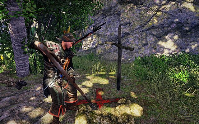 Flaga jest w skrzyni z zakopanym skarbem - Kila | Legendarne przedmioty | Risen 3 Władcy Tytanów - Risen 3: Władcy Tytanów - poradnik do gry