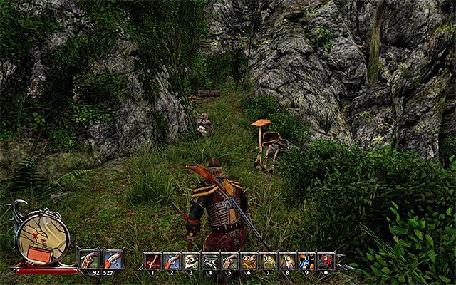 Śledź Kasima aż dotrze on do swojej skrytki - The Reactor (Reaktor) | Główne zadania - Taranis | Risen 3 Władcy Tytanów - Risen 3: Władcy Tytanów - poradnik do gry