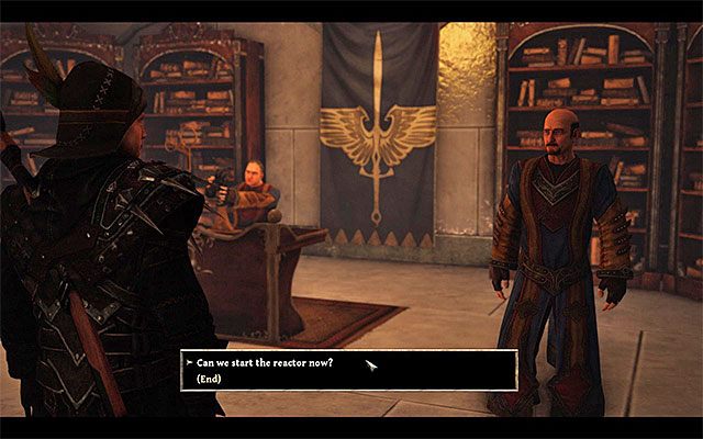 Spotkaj się raz jeszcze z Erasmusem po awansowaniu do trzeciego rozdziału gry - The Reactor (Reaktor) | Główne zadania - Taranis | Risen 3 Władcy Tytanów - Risen 3: Władcy Tytanów - poradnik do gry