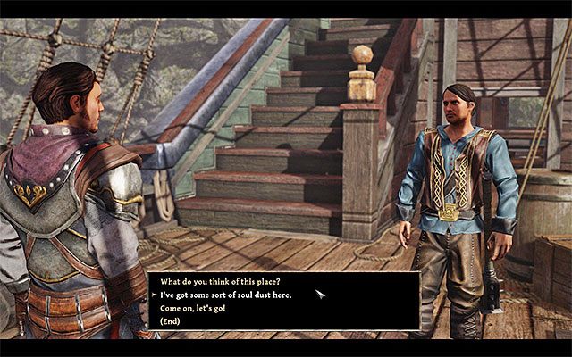 Edward może kupować od Bezimiennego pyły duszy - Soul Dust for Edward (Pyły duszy dla Edwarda) | Zadania załogi (Crew) | Risen 3 - Risen 3: Władcy Tytanów - poradnik do gry