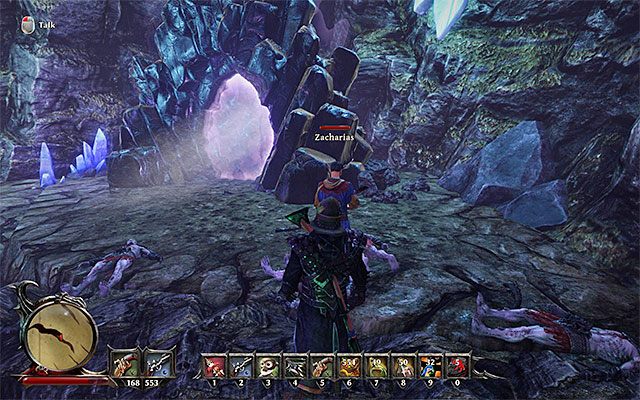 Portal jest w jaskini z Zachariasem - The Realm of the Shadows (Królestwo Cieni) | Pozostałe zadania | Risen 3 - Risen 3: Władcy Tytanów - poradnik do gry