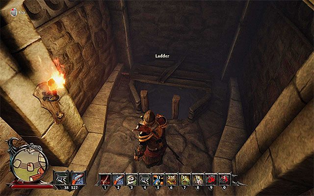 Studnia i zejście do jaskini w piwnicy Nergala - Gnom w dziurze cz.1 | Poboczne zadania - Taranis | Risen 3 Władcy Tytanów - Risen 3: Władcy Tytanów - poradnik do gry