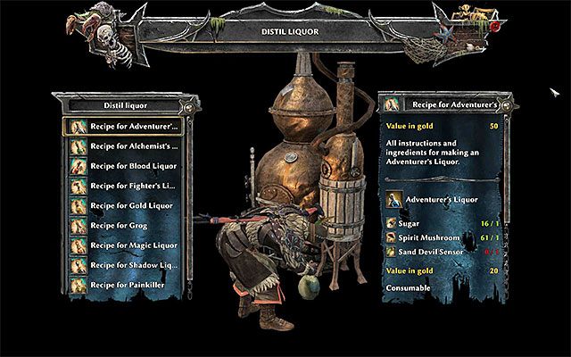 Możesz produkować alkohol - Crafting w Risen 3 Władcy Tytanów | Opis mechanik rozgrywki - Risen 3: Władcy Tytanów - poradnik do gry