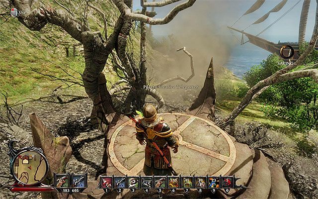 Przykładowy teleport - Wprowadzenie | Mapy teleportów w Risen 3 Władcy Tytanów - Risen 3: Władcy Tytanów - poradnik do gry