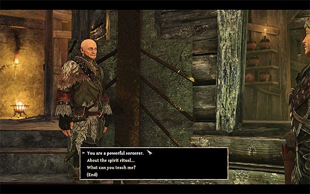 Porozmawiaj z Eldriciem na temat pomocy w wykonaniu rytuału - Recruit Eldric (Zrekrutowanie Eldrica) | Główne zadania - Calador | Risen 3 - Risen 3: Władcy Tytanów - poradnik do gry