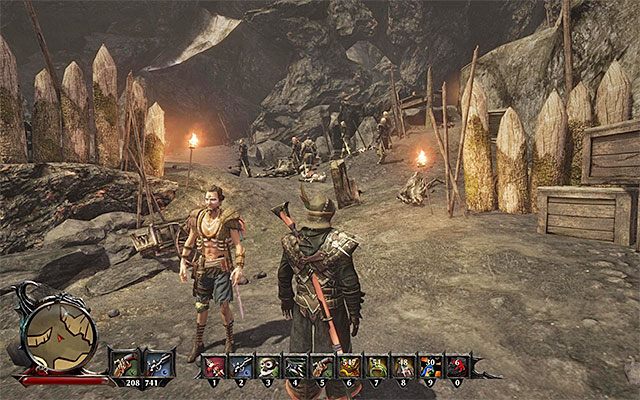 Obozowisko łowców demonów - Recruit Eldric (Zrekrutowanie Eldrica) | Główne zadania - Calador | Risen 3 - Risen 3: Władcy Tytanów - poradnik do gry