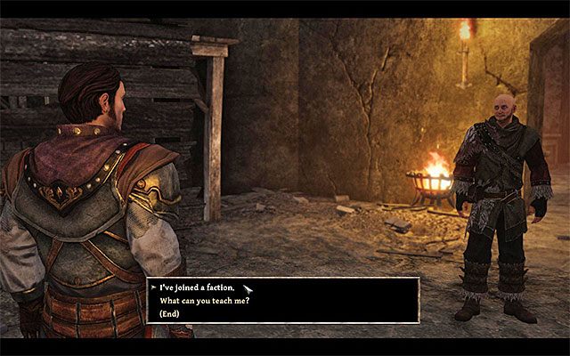 Powiedz Eldricowi o dołączeniu do jednej z frakcji - The Ancient Knowledge (Pradawna wiedza) | Główne zadania - Calador | Risen 3 - Risen 3: Władcy Tytanów - poradnik do gry