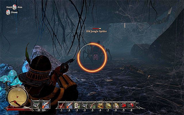 Musisz zlikwidować dużego pająka - New Allies (Nowi sojusznicy) | Główne zadania - Kila | Risen 3 Władcy Tytanów - Risen 3: Władcy Tytanów - poradnik do gry