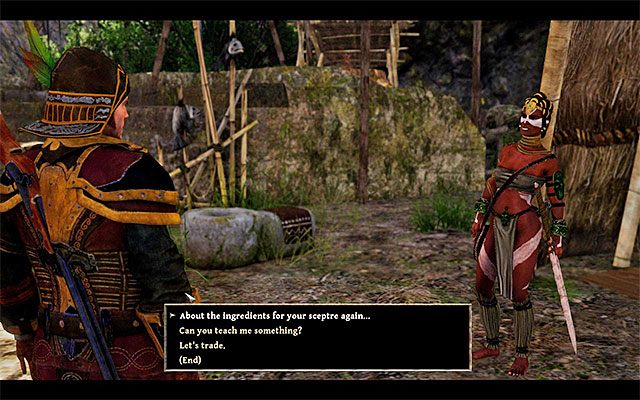 Przekaż Tenyi wszystkie składniki berła - New Allies (Nowi sojusznicy) | Główne zadania - Kila | Risen 3 Władcy Tytanów - Risen 3: Władcy Tytanów - poradnik do gry