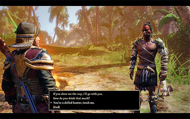 Borbor początkowo przebywa niedaleko plaży piratów - Kila | Trenerzy umiejętności | Risen 3 Władcy Tytanów - Risen 3: Władcy Tytanów - poradnik do gry