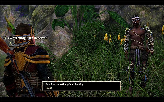 Tadashi podzieli się z Tobą swoją wiedzą dopiero po tym jak upolujesz dwa silne potwory - Kila | Trenerzy umiejętności | Risen 3 Władcy Tytanów - Risen 3: Władcy Tytanów - poradnik do gry