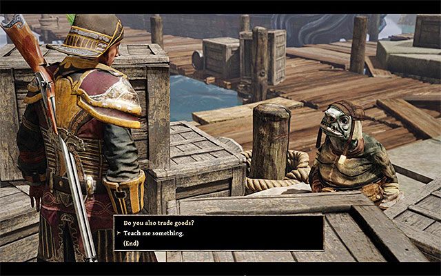 Gadi jest zajęty przenoszeniem skrzyń - Taranis | Trenerzy umiejętności | Risen 3 Władcy Tytanów - Risen 3: Władcy Tytanów - poradnik do gry