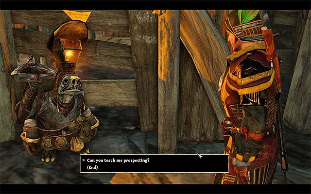 Faris pracuje na górnym poziomie kopalni - Taranis | Trenerzy umiejętności | Risen 3 Władcy Tytanów - Risen 3: Władcy Tytanów - poradnik do gry