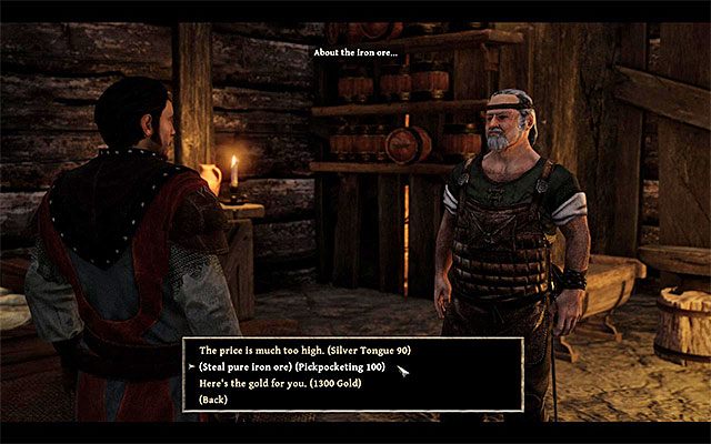 Możesz zakupić rudę żelaza lub ją ukraść - Advancing Among the Guardians (Awansowanie w szeregach strażników) | Poboczne zadania - Calador - Risen 3: Władcy Tytanów - poradnik do gry