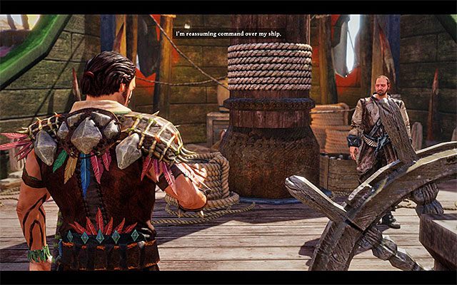 Po dołączeniu do tubylców będziesz mógł przejąć kontrolę nad statkiem - Pirate Alliance (Piracki sojusz) | Główne zadania - Kila | Risen 3 - Risen 3: Władcy Tytanów - poradnik do gry