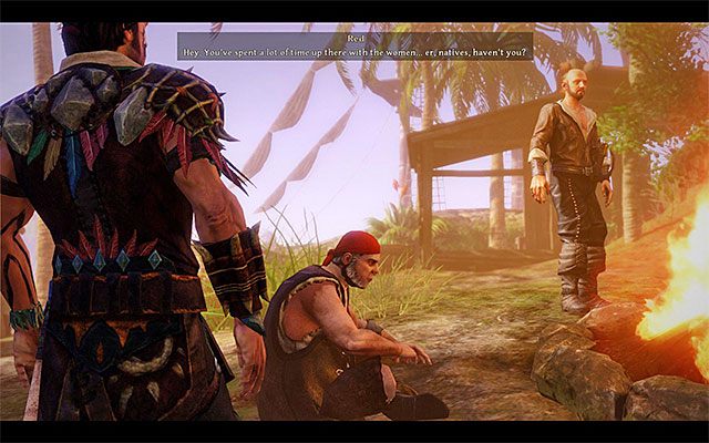 Red użyje na Bezimiennym magii voodoo - Become a Voodoo Master (Stanie się mistrzem voodoo) | Poboczne zadania - Kila - Risen 3: Władcy Tytanów - poradnik do gry