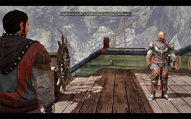 Po dołączeniu do magów będziesz mógł przejąć kontrolę nad statkiem - Pirate Alliance (Piracki sojusz) | Główne zadania - Taranis | Risen 3 - Risen 3: Władcy Tytanów - poradnik do gry