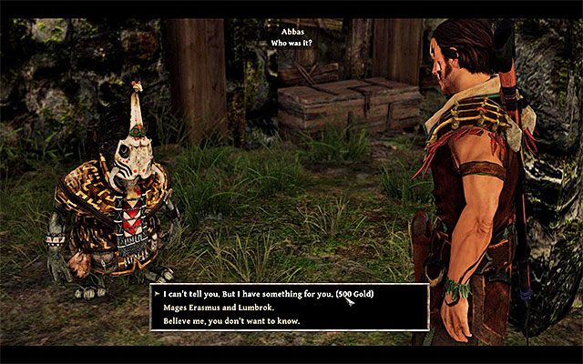 Spotkaj się ponownie z Abbasem - Become a Voodoo Master (Stanie się mistrzem voodoo) | Poboczne zadania - Taranis - Risen 3: Władcy Tytanów - poradnik do gry