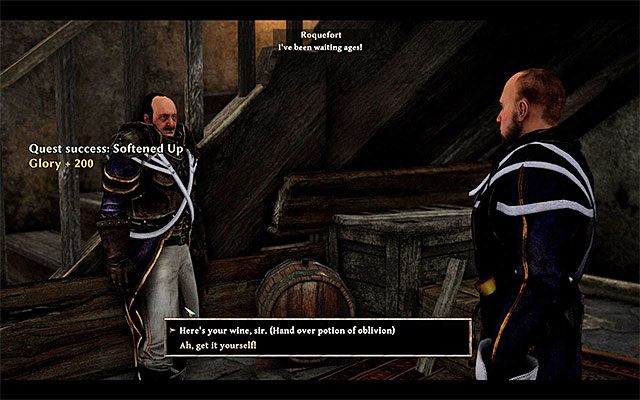 Podaruj miksturę Roquefortowi - Become a Voodoo Master (Stanie się mistrzem voodoo) | Poboczne zadania - Tacarigua - Risen 3: Władcy Tytanów - poradnik do gry