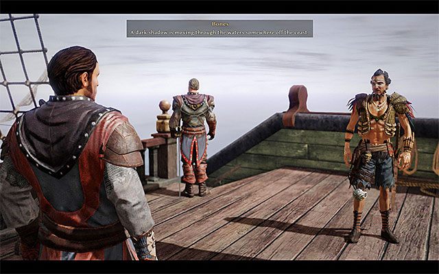 Od Bonesa dowiesz się o wielkim potworze morskim - Attack on the High Seas (Atak na pełnym morzu) | Pozostałe zadania | Risen 3 - Risen 3: Władcy Tytanów - poradnik do gry