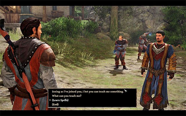 Mauricio podróżuje po obozowisku magów - Taranis | Nauczyciele czarów | Risen 3 Władcy Tytanów - Risen 3: Władcy Tytanów - poradnik do gry