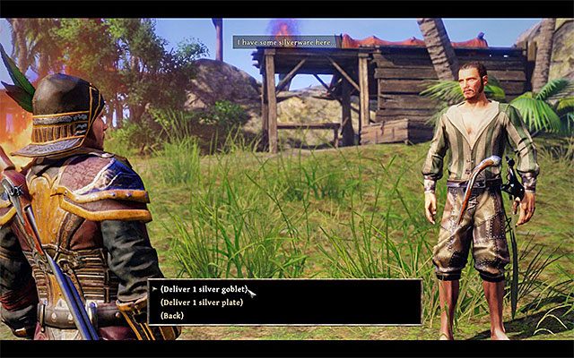 Wymieniaj srebra stołowe na złoto - Precious Silverware (Cenne srebra stołowe) | Poboczne zadania - Kila | Risen 3 - Risen 3: Władcy Tytanów - poradnik do gry