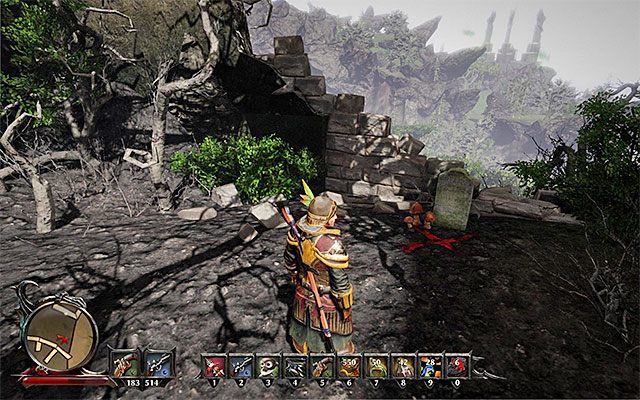 Skarb jest w ruinach, które odwiedza się m.in. w celu zabicia Lorda Cieni - Johns Treasure (Skarb Johna) | Poboczne zadania - Calador | Risen 3 - Risen 3: Władcy Tytanów - poradnik do gry