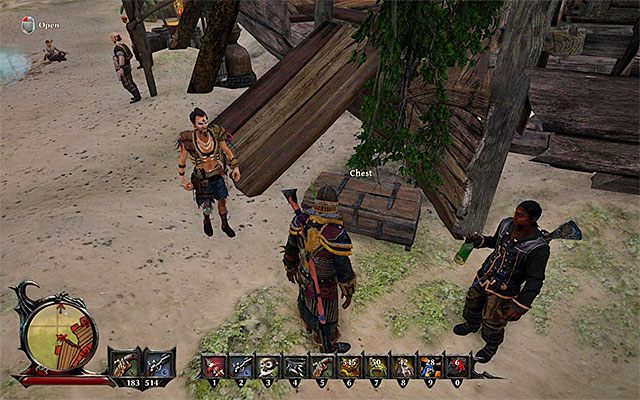 Skrzynia z winem jest przy wraku statku - The Gourmet (Smakosz) | Poboczne zadania - Kila | Risen 3 Władcy Tytanów - Risen 3: Władcy Tytanów - poradnik do gry