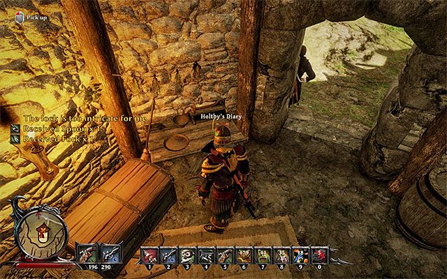 Dziennik Holtbyego jest wewnątrz latarni - Kicking Ass (Kopanie tyłków) | Poboczne zadania - Tacarigua | Risen 3 - Risen 3: Władcy Tytanów - poradnik do gry