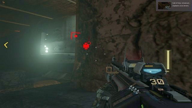 Indykator wrogiego granatu - 01 - Induction | Solucja Call of Duty Advanced Warfare - Call of Duty: Advanced Warfare - poradnik do gry