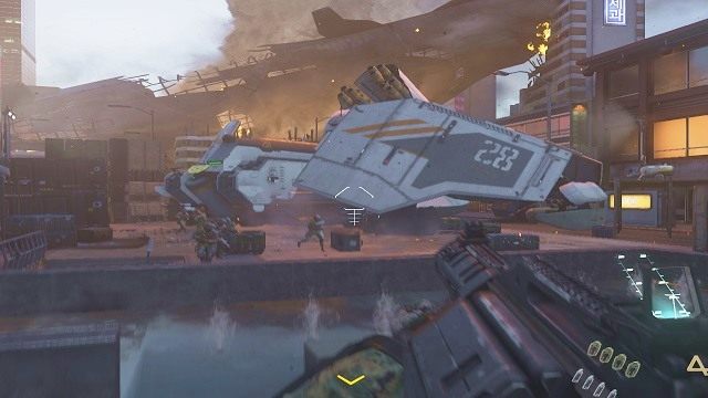 Bardzo mocny granatnik - 01 - Induction | Solucja Call of Duty Advanced Warfare - Call of Duty: Advanced Warfare - poradnik do gry