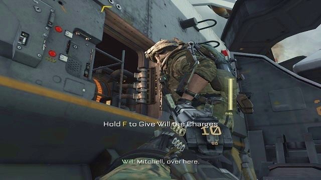 Podawanie naboi - 01 - Induction | Solucja Call of Duty Advanced Warfare - Call of Duty: Advanced Warfare - poradnik do gry