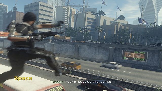 Lets do this. Jump! - 03 - Traffic | Solucja Call of Duty Advanced Warfare - Call of Duty: Advanced Warfare - poradnik do gry