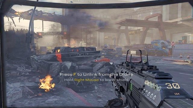 Pomocna tarcza - 04 - Fission | Solucja Call of Duty Advanced Warfare - Call of Duty: Advanced Warfare - poradnik do gry