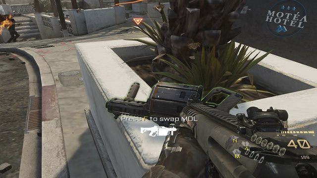 Podnoszenie granatnika - 06 - Manhunt | Solucja Call of Duty Advanced Warfare - Call of Duty: Advanced Warfare - poradnik do gry