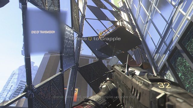 Zahaczanie się liną - 07 - Utopia | Solucja Call of Duty Advanced Warfare - Call of Duty: Advanced Warfare - poradnik do gry