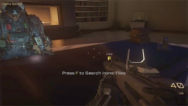 Przeszukiwanie plików Ironsa - 08 - Sentinel | Solucja Call of Duty Advanced Warfare - Call of Duty: Advanced Warfare - poradnik do gry