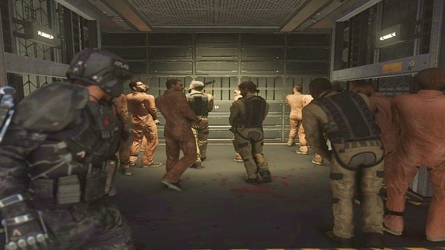 Więźniowie - 14 - Captured | Solucja Call of Duty Advanced Warfare - Call of Duty: Advanced Warfare - poradnik do gry