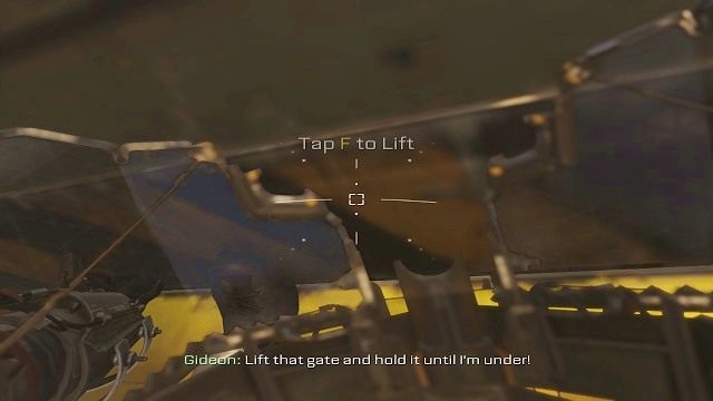 Podnoszenie bramy - 14 - Captured | Solucja Call of Duty Advanced Warfare - Call of Duty: Advanced Warfare - poradnik do gry