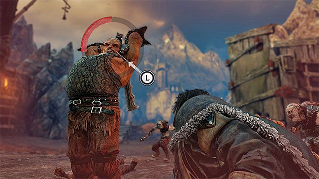 Możesz wybronić się przed śmiercią dzięki zaliczeniu mini-gry - Leczenie bohatera i jego śmierć w Środziemie Cień Mordoru | Walka - Śródziemie: Cień Mordoru - poradnik do gry