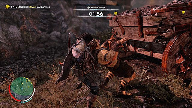 Cicha egzekucja domyślnie nie zaalarmuje innych potworów - Działanie z ukrycia w Środziemie Cień Mordoru | Walka - Śródziemie: Cień Mordoru - poradnik do gry