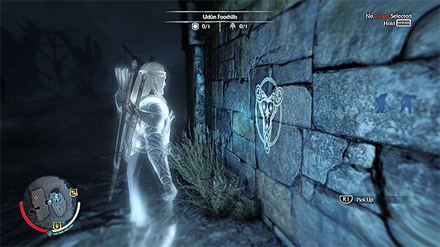 Przykładowy znak - Rodzaje sekretów w Środziemie Cień Mordoru | Podstawy - Śródziemie: Cień Mordoru - poradnik do gry