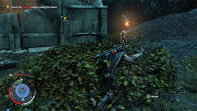 Polegaj na skradaniu się i chowaniu w krzakach - 3 - The Spirit of Mordor (Dusza Mordoru) | Główne misje Środziemie Cień Mordoru - Śródziemie: Cień Mordoru - poradnik do gry