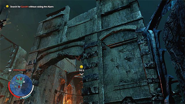 Po dotarciu do murów rozpocznij wspinaczkę - 3 - The Spirit of Mordor (Dusza Mordoru) | Główne misje Środziemie Cień Mordoru - Śródziemie: Cień Mordoru - poradnik do gry