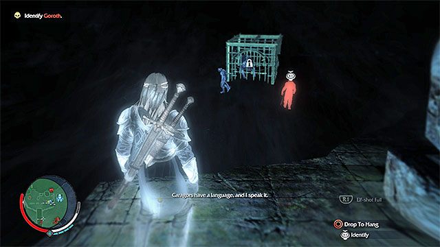 Goroth stoi przy klatce z więzionym karagorem - 3 - The Spirit of Mordor (Dusza Mordoru) | Główne misje Środziemie Cień Mordoru - Śródziemie: Cień Mordoru - poradnik do gry